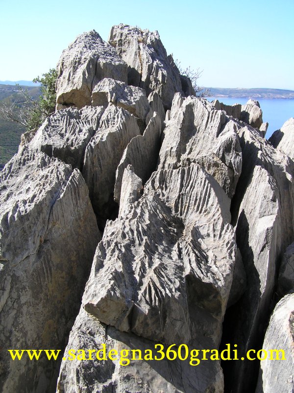 Forme di erosione su calcari